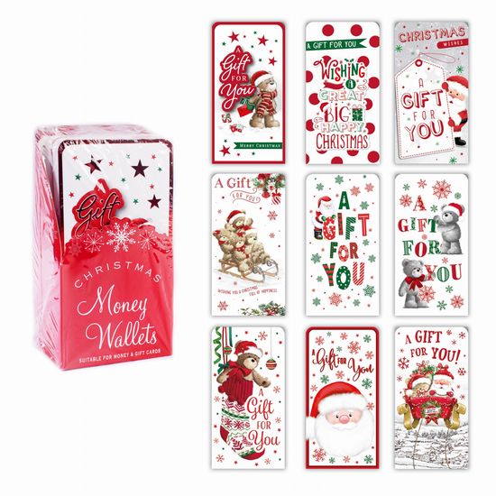36pk Standard Money Wallet Assorted