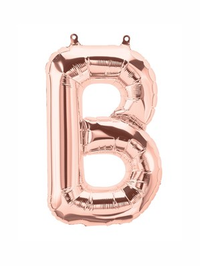 Northstar Foil Balloon Rose Gold 16" Letter B