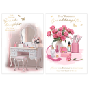 Poppyhill C50 Birthday Granddaughter 12pk