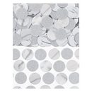 Silver Foil Circle 20mm Confetti 63grams