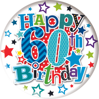Small Badges Birthday Age 60