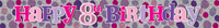 Age 8 Birthday Dots 2.6M 6pk