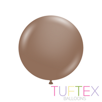 Tuftex Standard Cocoa 24" Latex Balloons 25pk