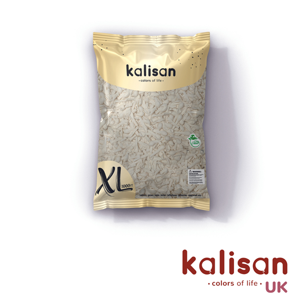 Kalisan Standard 5" White Latex Balloons 1000pk