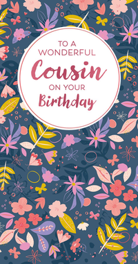 Prelude 6 Pack Cards C55 Birthday Cousin