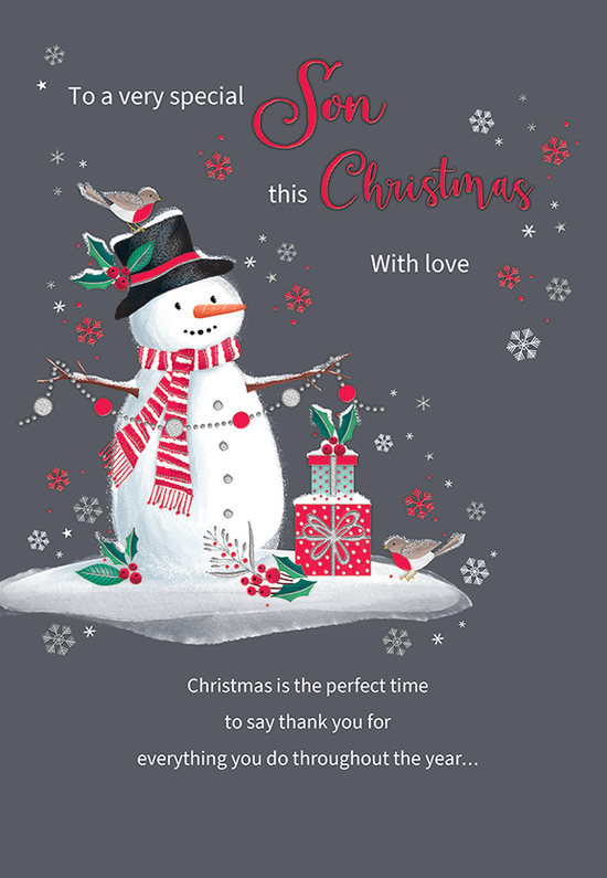 Regal 6 Pack C75 Cards Christmas Son