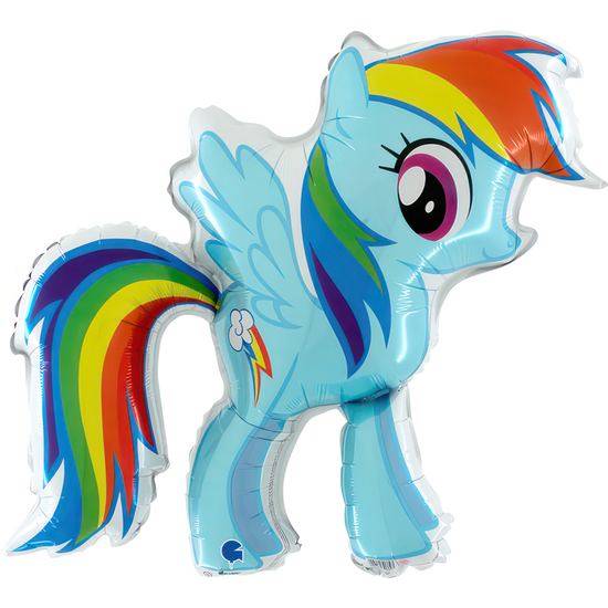 Grabo My Little Pony Rainbow Dash 33" Foil Balloon