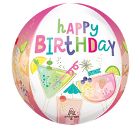 Anagram Cocktail Surprise 16" Orbz Balloon