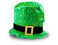 Gem Imports Top Hat Foiled Shamrock