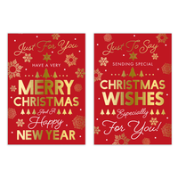 Poppyhill 12 Pack Cards C50 Christmas Open
