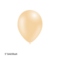 Decotex Fashion Blush 5" Latex Balloons 100pk