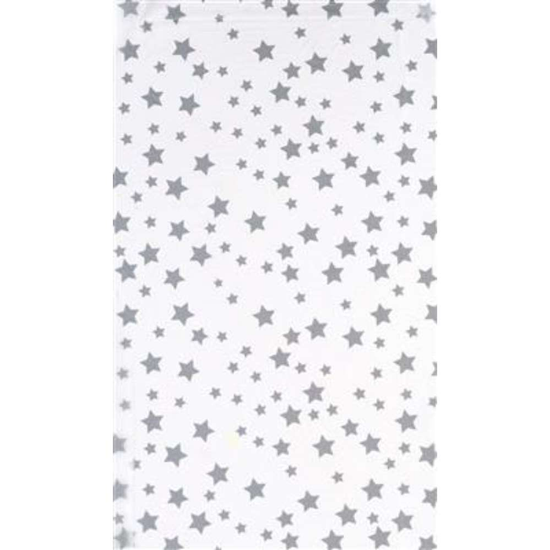 Tissue Paper Paper Silver Stars 50x75cm (6x5pk)