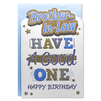 Prelude Platinum C75 Birthday Brother-In-Law 6pk