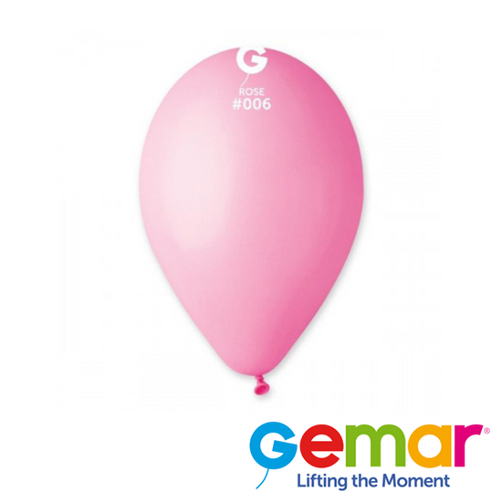 Gemar Standard Rose 13" Latex Balloons 50pk