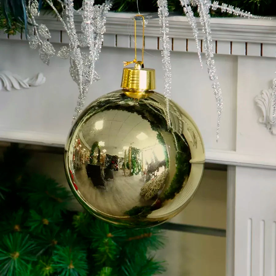 Shiny Shatterproof Bauble Gold 20cm