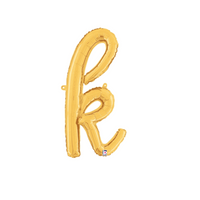 Grabo Foil Balloon Gold 14" Letter K