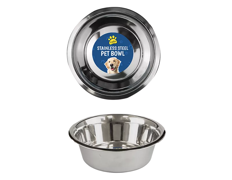 Pet Bowl Stainless Steel 21cm