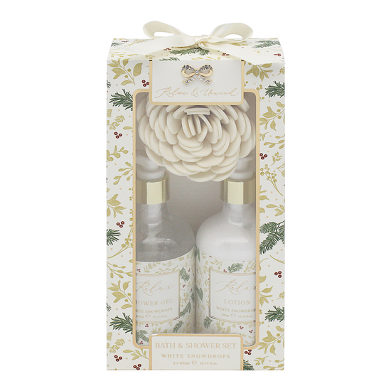 Bath & Shower Set Snowdrop