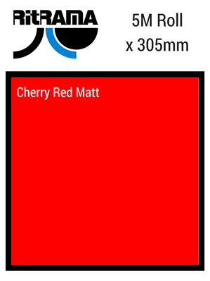 Ritrama Vinyl Matt Light Red 305mm x 5m