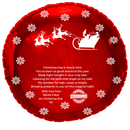 Oaktree Santa Arrival 18" Foil Balloon