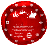 Oaktree Santa Arrival 18" Foil Balloon
