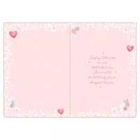 Set of six Prelude C90 Anniversary greeting cards featuring designs for daughters and sons-in-law, with colorful and festive artwork.