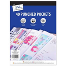 40 Plastic Punch Wallets