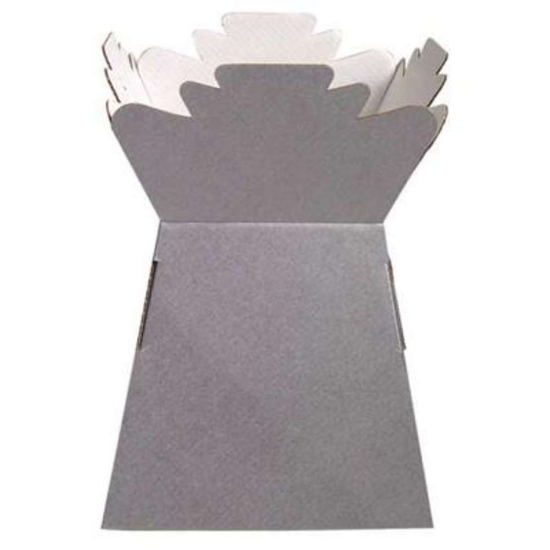 Living Vase Silver 17.5 x 24.5cm
