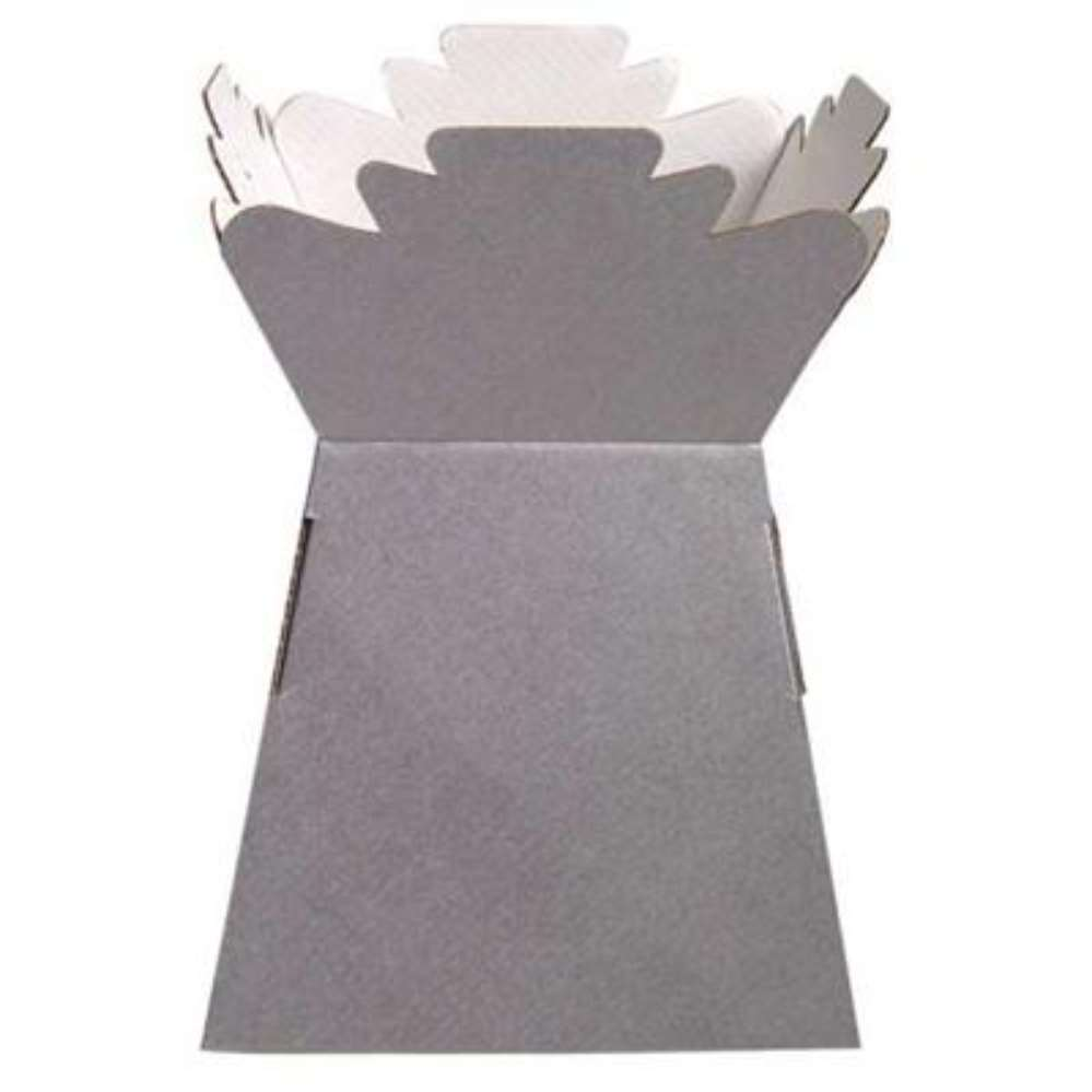 Living Vase Silver 17.5 x 24.5cm