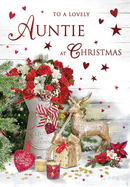 Regal 6 Pack C75 Cards Christmas Auntie