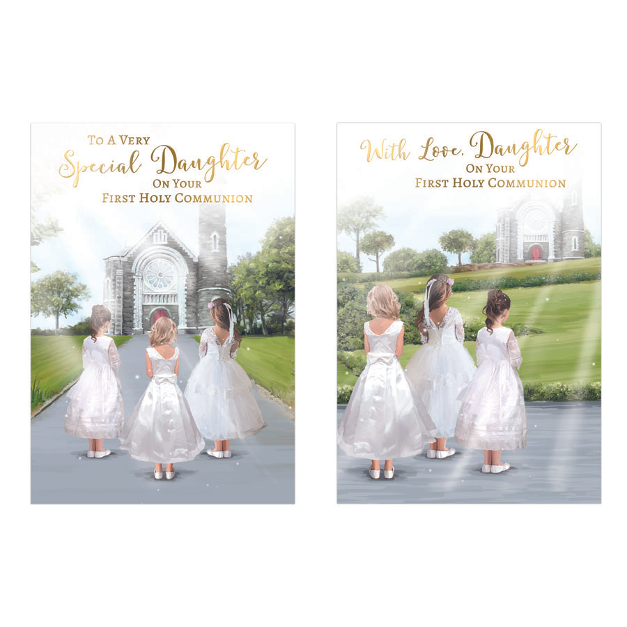Poppyhill 12 Pack Cards C50 Communion Daughter