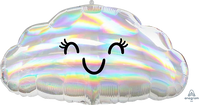 Anagram Iridescent Cloud 23" Foil Balloon