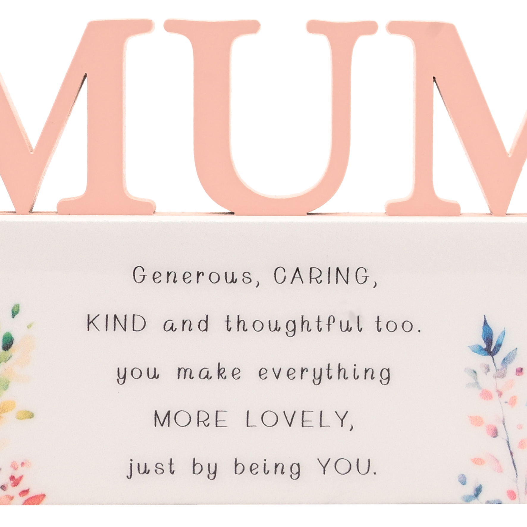 Widdop The Cottage Garden Plaque Mum
