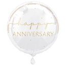 Unique Foil Balloon Happy Anniversary 18"