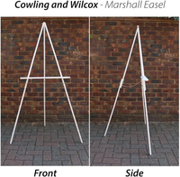 Tiger Feet Wood Display Easel Marshall White 152cm