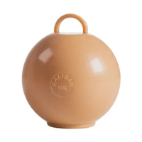 Kalisan 25 Pack Balloon Weight Round Nude 75g