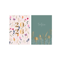 Diary A6 WTV Floral Meadow 2027 12pk