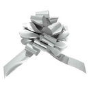 APAC 20 Pack Pull Bow Metallic Silver 50mm