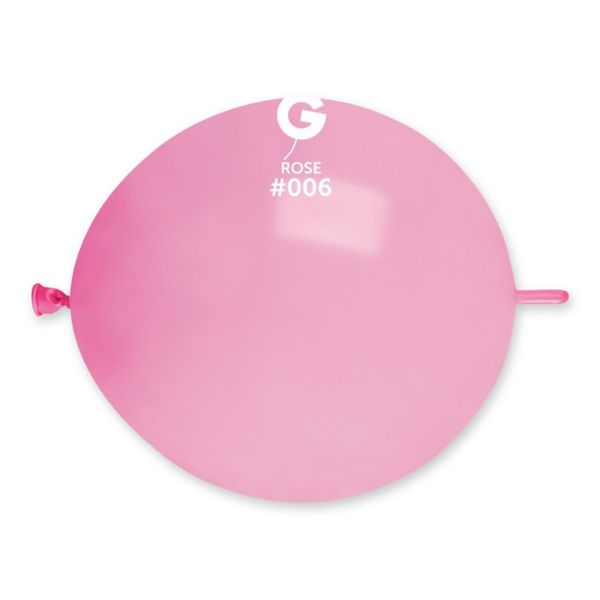 Gemar 50 Pack Latex Balloons Glink Rose 13
