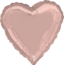 Anagram Pearl Pastel Pink 18" Heart Foil Balloon