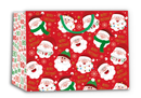 12pk Medium Landscape Gift Bags Santa