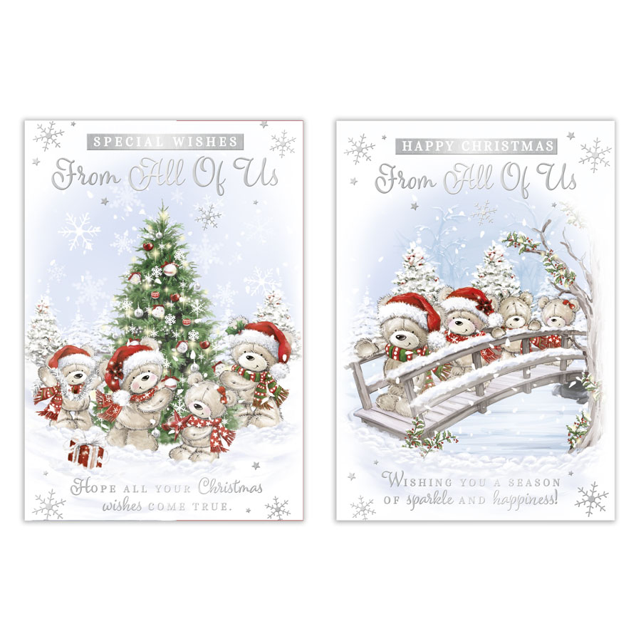 Poppyhill C50 Christmas From All Of Us 12pk