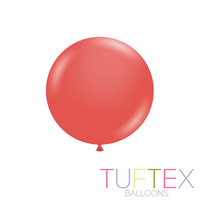Tuftex Standard Aloha 17-inch latex balloons in bright tropical colors, 50-pack for decorating occasions