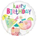 Anagram Cocktail Surprise 18" Foil Balloon