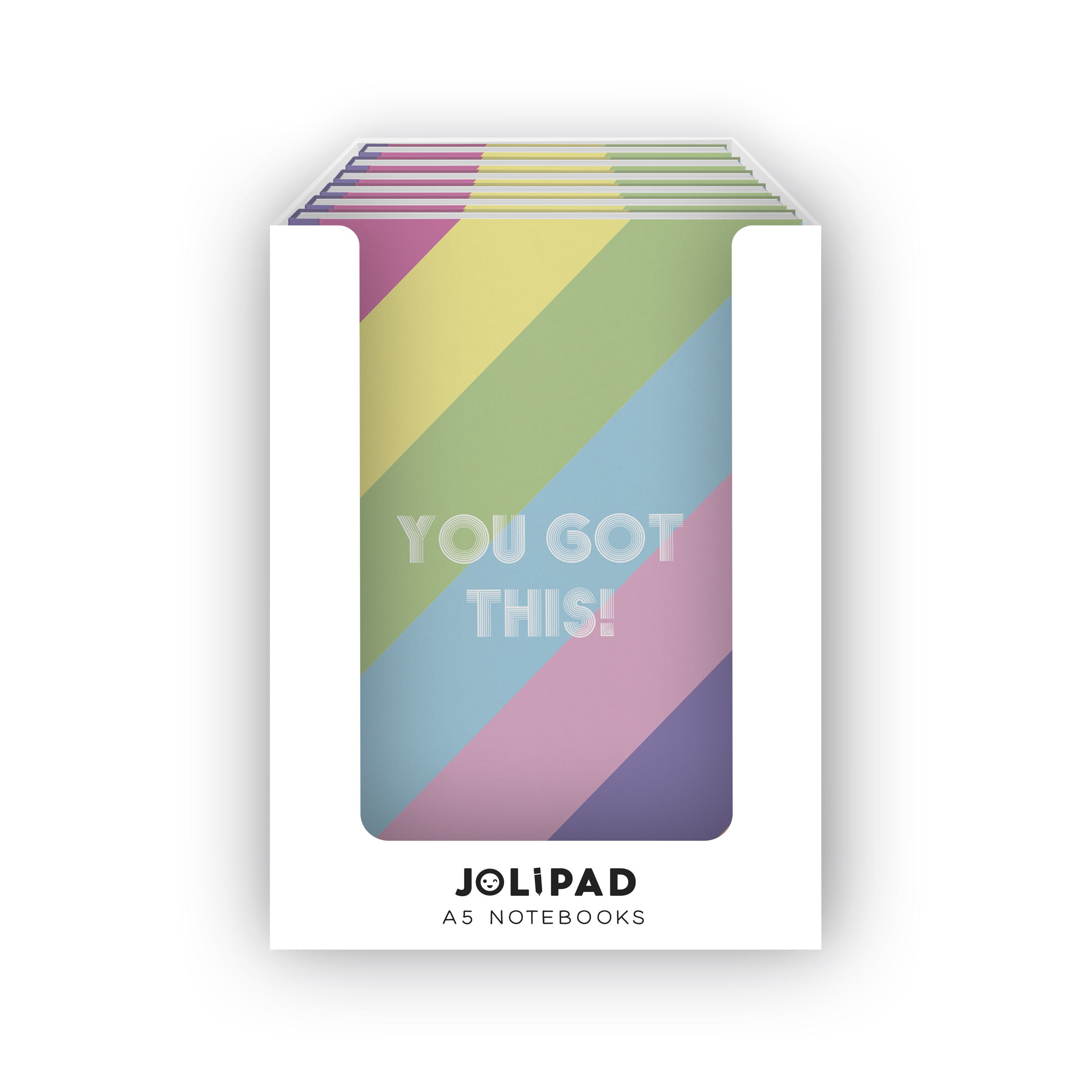 Notepad Slogan A5 Lined 80Gsm 100 Sheets