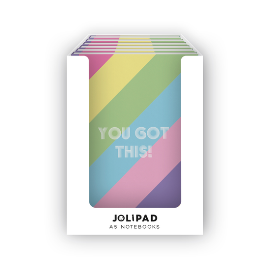 Notepad Slogan A5 Lined 80Gsm 100 Sheets