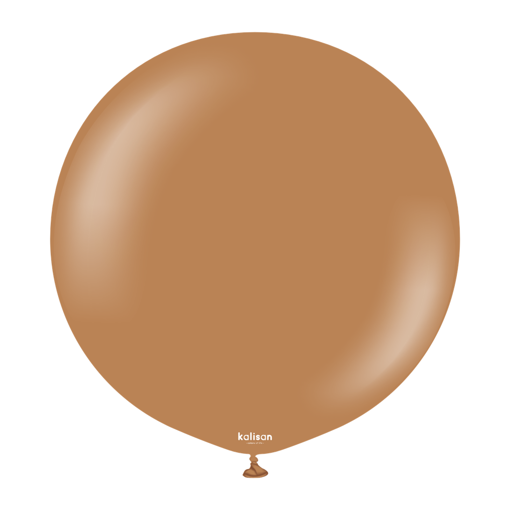 Kalisan Standard Caramel Brown 36" Latex 2pk