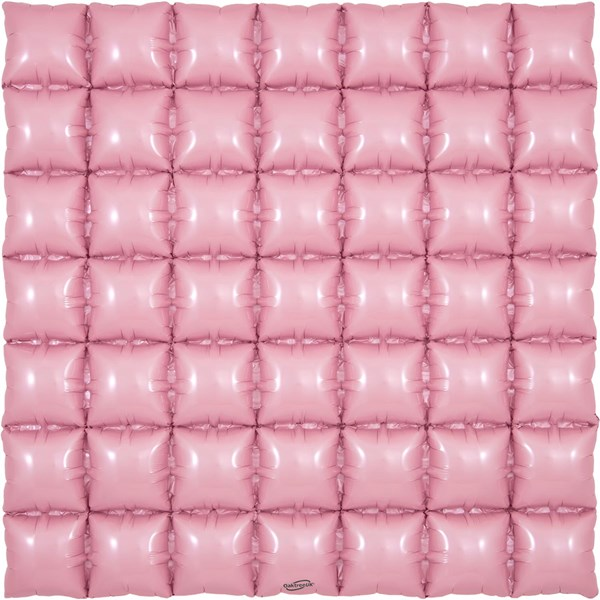 Oaktree Foil Balloon Matte Pink Waffle 36"