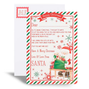 12pk Letter From Santa Christmas