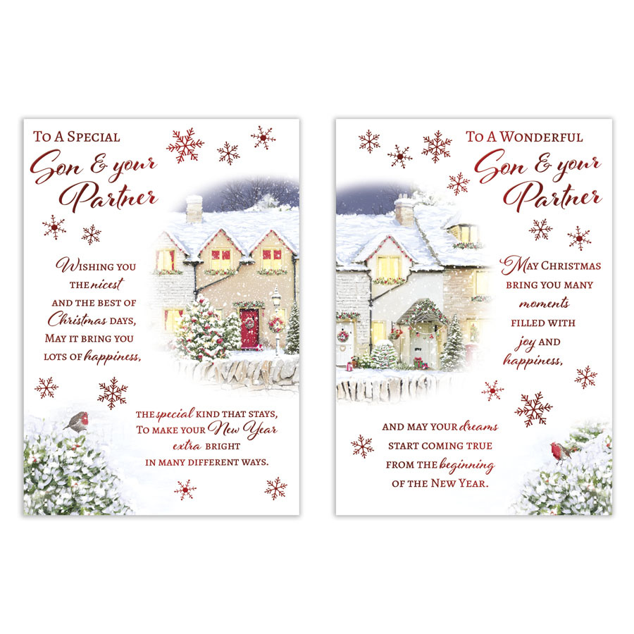 Poppyhill C50 Christmas Son & Partner 12pk